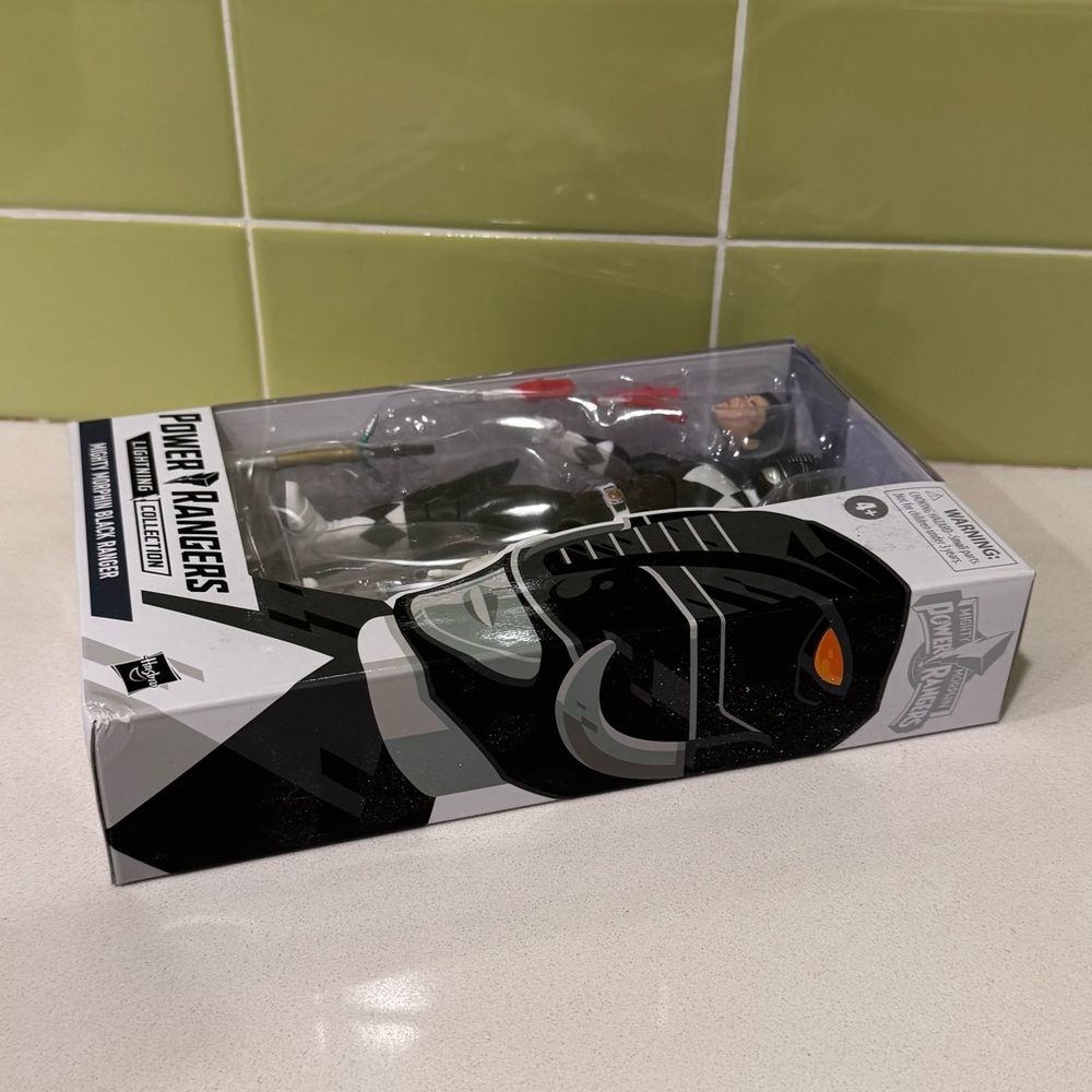 Hasbro Power Rangers Lightning Collection Mighty Morphin Black Ranger - Picture 4 of 6